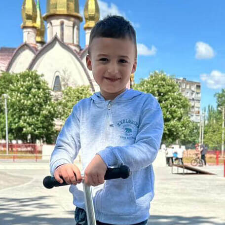 Treatment of delayed speech and language development (2 stages), Artem 6 y.o Ukraine