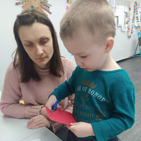 Global developmental delay GDD treatment (stage 1), Nikita 3.10 y.o Kharkiv, Ukraine