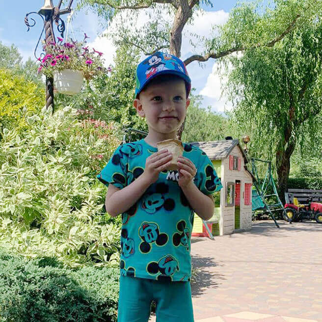 Treatment of global developmental delay GDD (stage 3) Vanya, Kyiv Ukraine