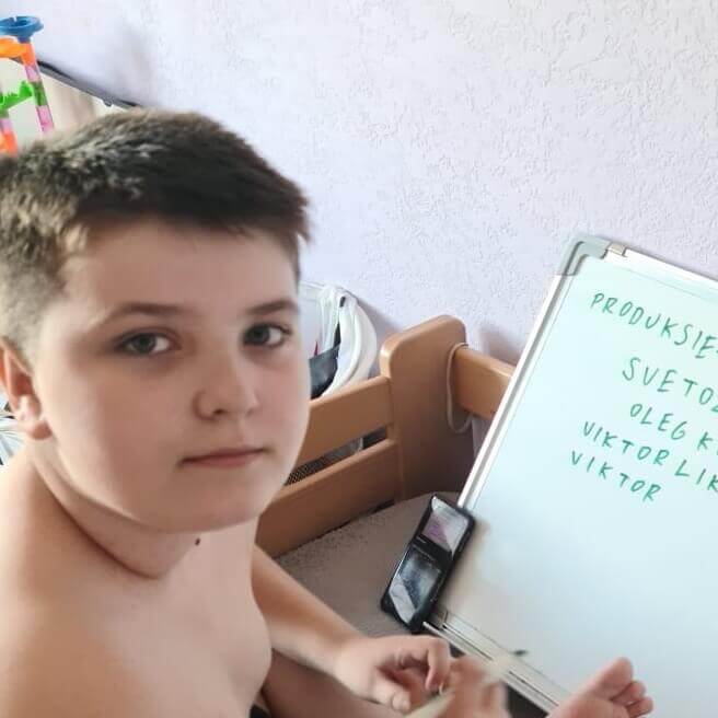Treatment of speech delay (14 stages) Matviy, 10 years old, Dnipro, Ukraine